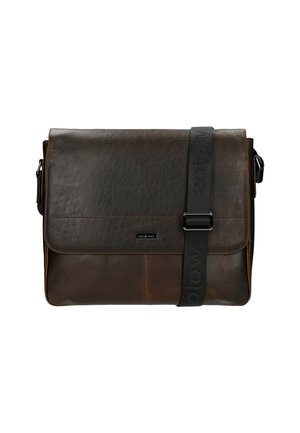 Taška s příčným popruhem - brown