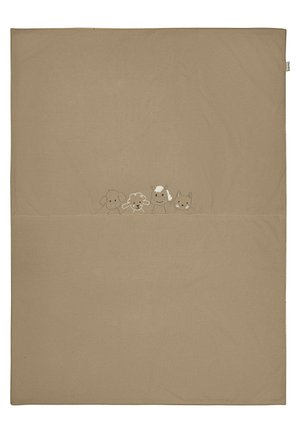 Baby blanket - sandbraun