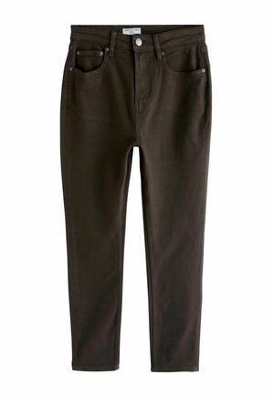 PETITE FIT - HOURGLASS MID RISE - Uske traperice - chocolate brown