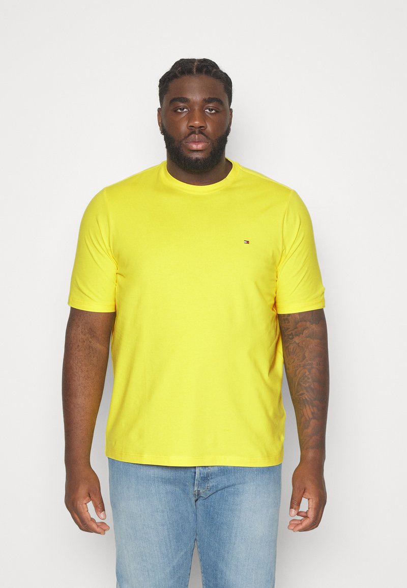 Tommy Hilfiger TEE Tshirt basic vivid yellow/geel Zalando.be