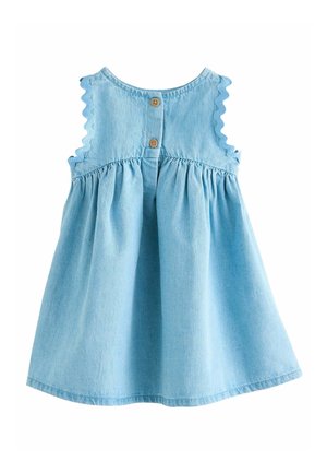 Next REGULAR FIT - RIC RAC SLEEVELESS - Dienas kleita - blue denim