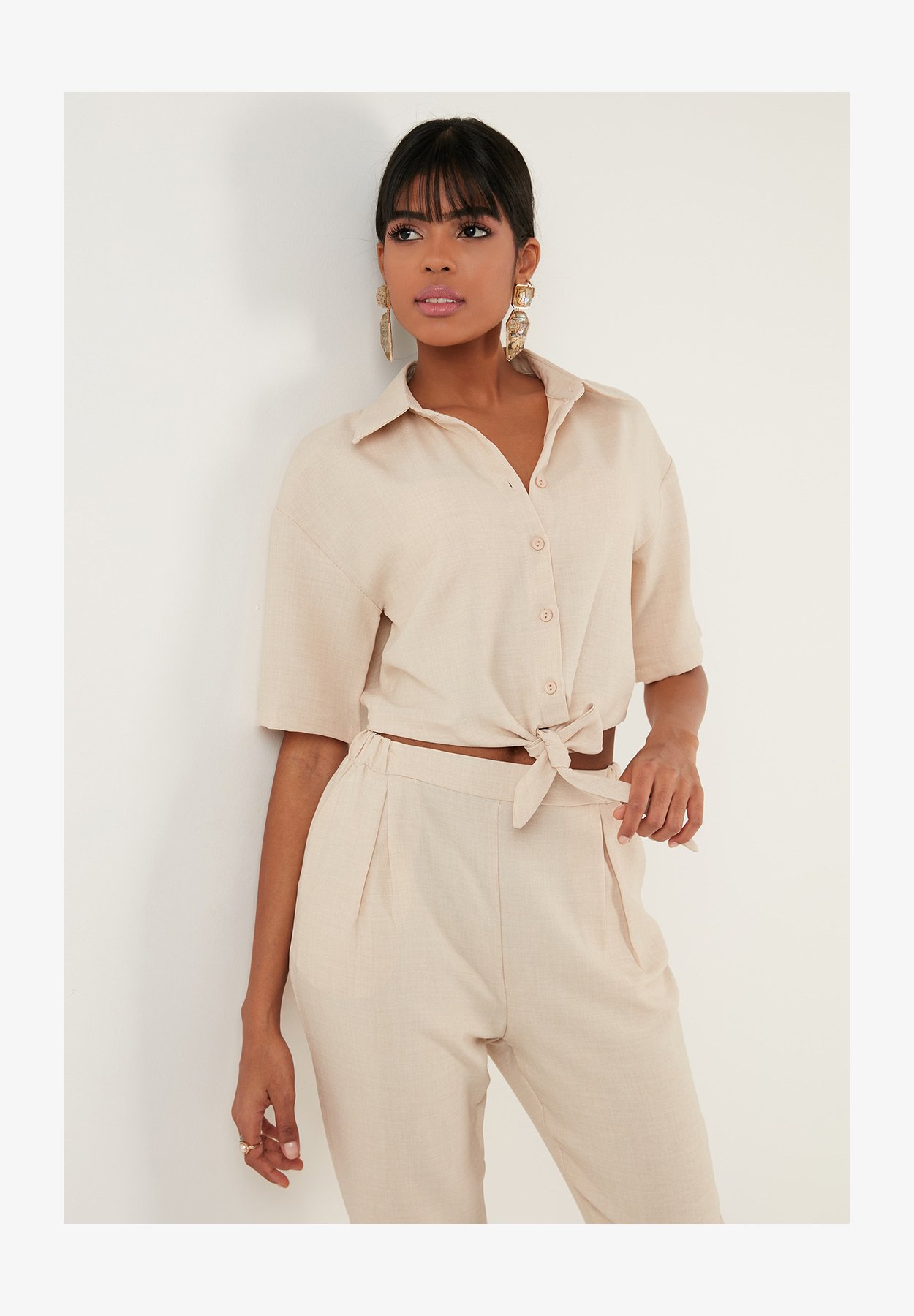 Adidas Tuta Essentials 3-Stripes JD2683 Marrone Regular Fit