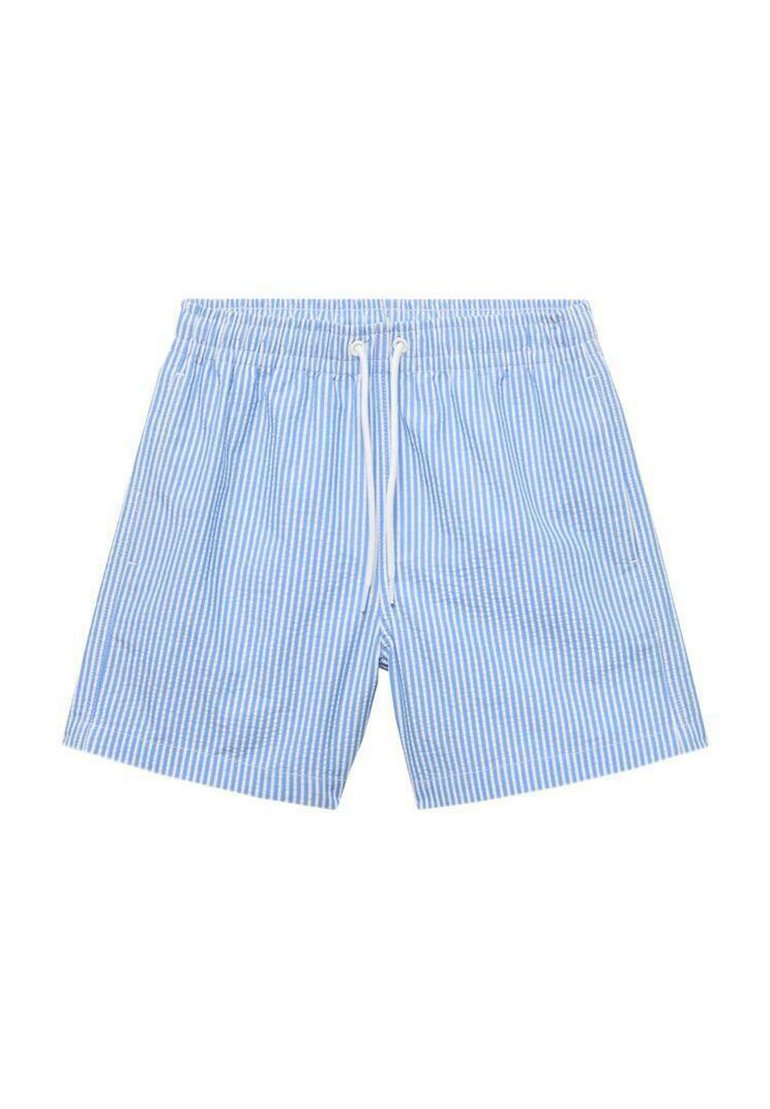 Mango Kids MET MEERDERE STREPEN - Plavecké šortky  - dark blue