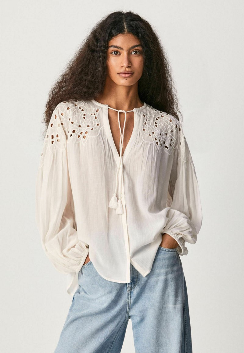 Pepe Jeans KAYLA - Camicetta - off white