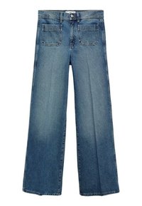 Mango Ravne kavbojke - blue