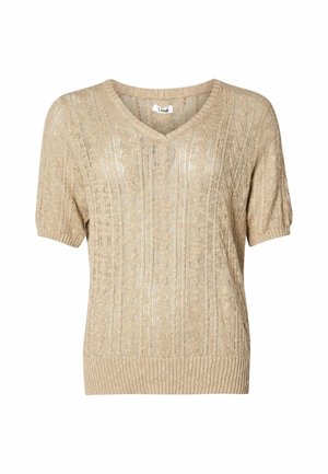 LIMIABEL - Basic T-shirt - beige