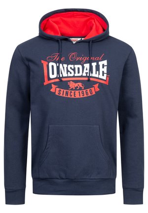 NORMALE PASSFORM STOTFIELD - Hoodie - navy red white