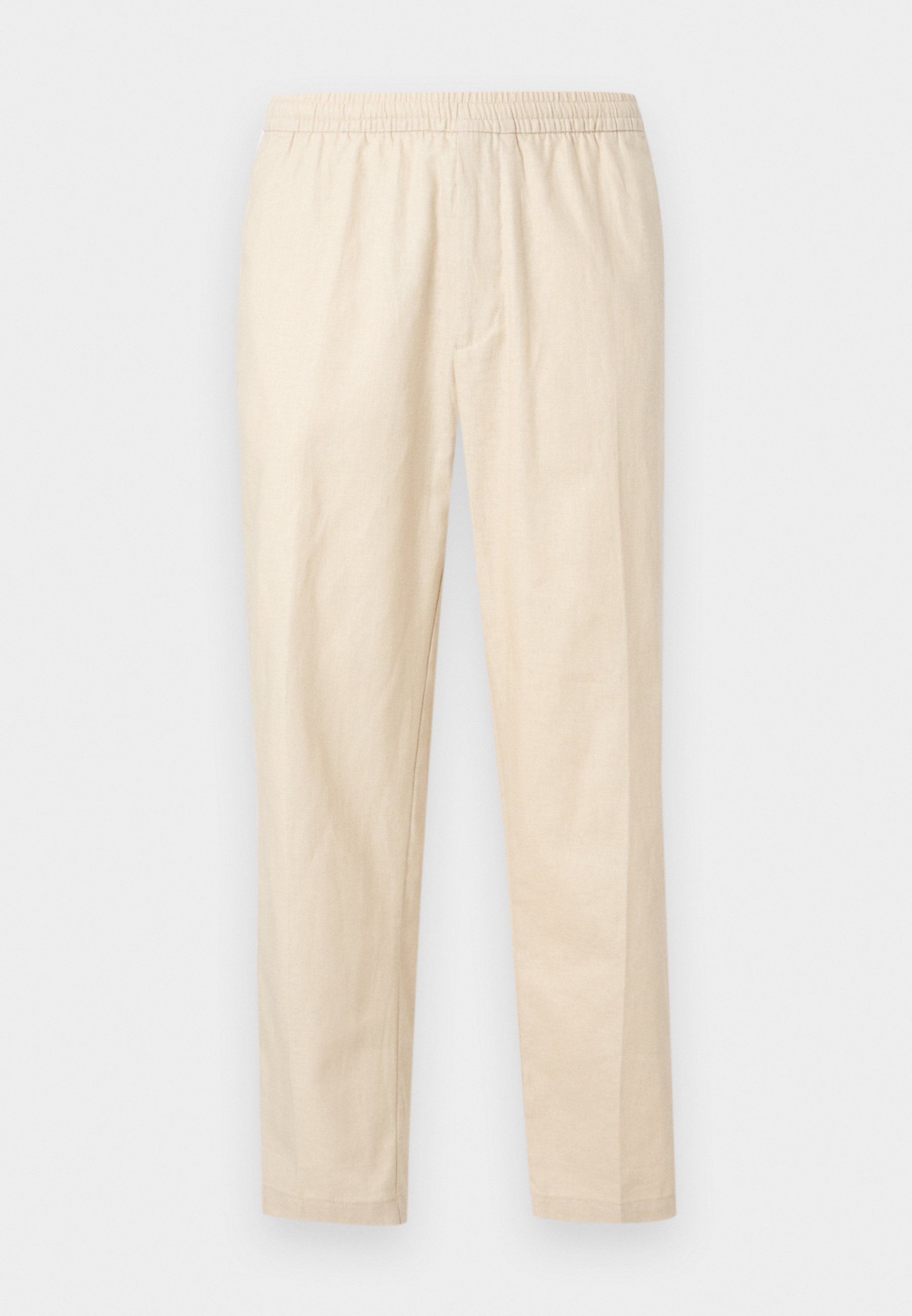 Calvin Klein STRAIGHT PULL ON PANT - Kalhoty - oatmeal