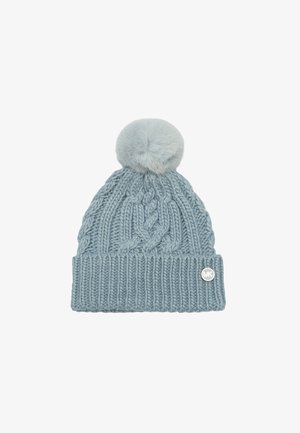 TANGLED CUFF POM - Beanie - light pastel blue
