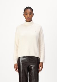 Tommy Hilfiger CARDI SWEATER - Pulover - ivory petal