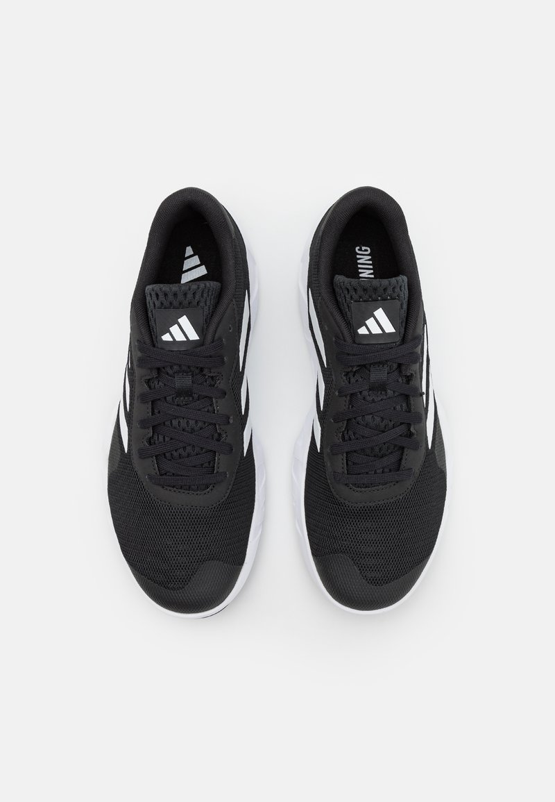 black and white adidas trainers men