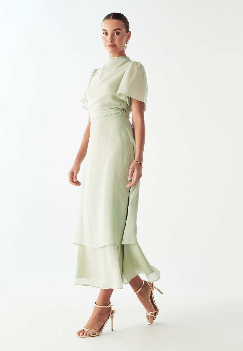 WILLA RORY MIDI DRESS - Day dress - light sage/light green - Zalando WILLA RORY MIDI DRESS - Day dress - light sage/light green - Zalando