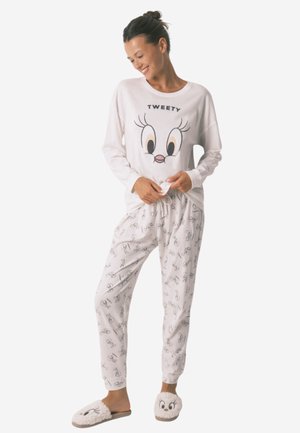 TWEETY  SET - Nachtwäsche Set - off-white