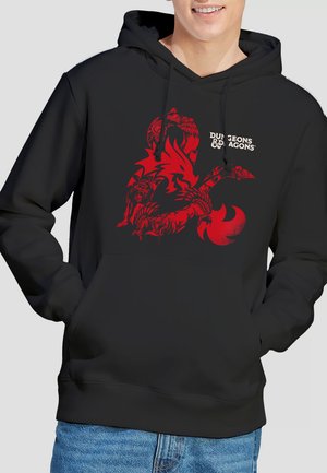 DUNGEONS & DRAGONS AMPERSAND MONSTERS - PRINT - Hoodie - black