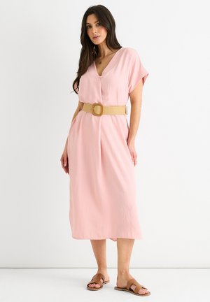 GINI LONDON AIR FLOWS - Freizeitkleid - pink