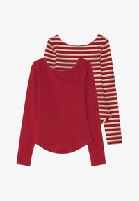 Izbrano, offwhite/dark red