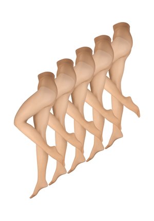 5-PACK FEIN - Tights - amber