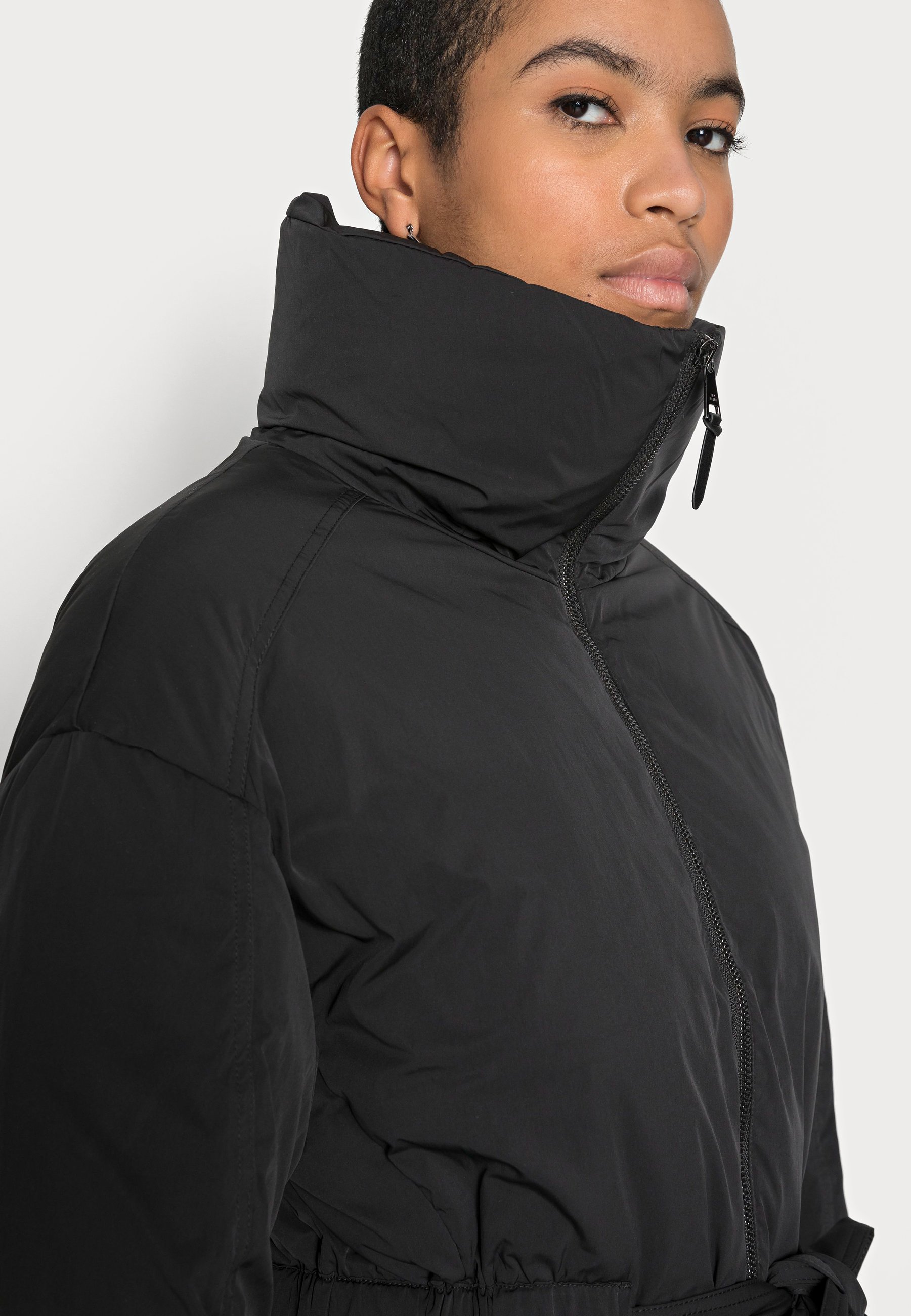 ted baker black puffer coat