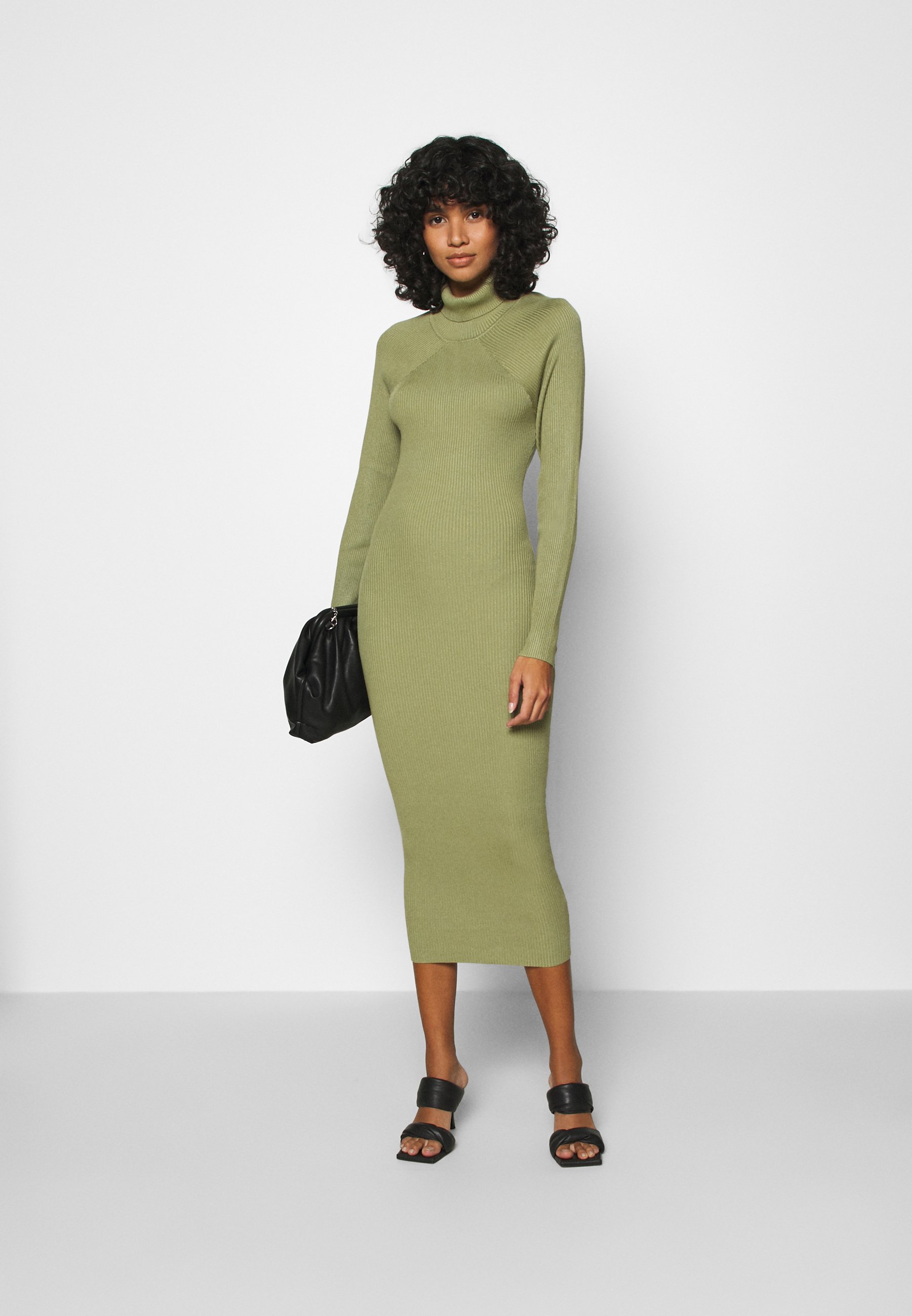 midaxi jumper dress