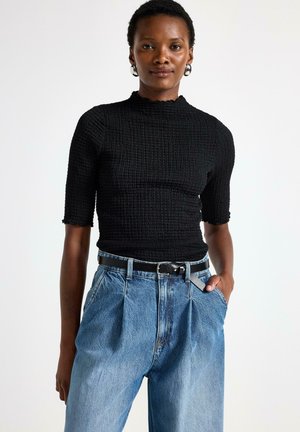 Bluse - black
