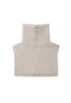 Stradivarius, ZIPPED COLLAR - Autres accessoires - stone