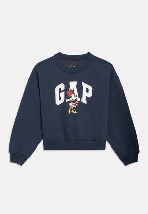 FAMILY LOGO DISNEY CREW GIRLS - Φούτερ - dark blue