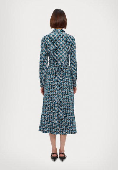 Diane von Furstenberg TORI DRESS - Marškininė suknelė - blue