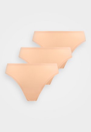 FIT-TO-YOU THONG BOX 3 PACK - Siaurikės - naked