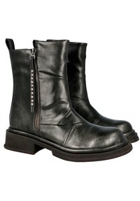 Azarey Botines con plataforma - black