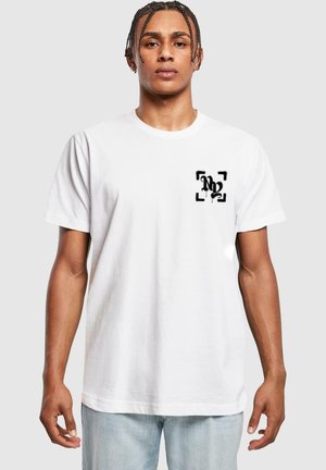 Mister Tee FRAMED NY - Print T-shirt - white