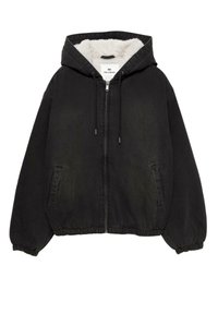 WITH HOOD ZIP - Veste mi-saison - black