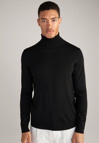 DONTE - Strikkegenser - black