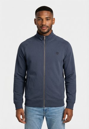 Sweater met rits - bleu