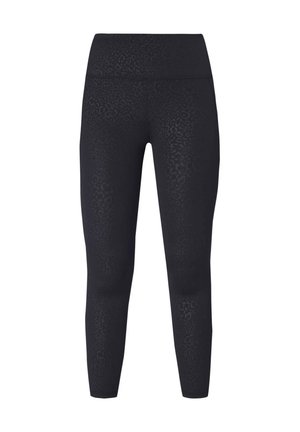 Sweaty Betty, ALL DAY 7/8 LEGGINGS EMBOSS - Tights - black reptile emboss print