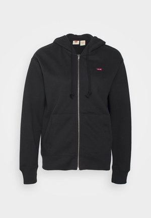 STANDARD ZIP HOODIE - Sweat zippé - caviar