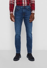 Tommy Hilfiger - Jean droit - dark-blue denim Image miniature 1