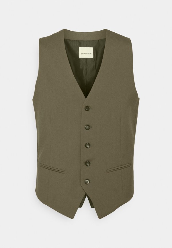 MENS WAISTCOAT FOR SUIT SLIM FIT - Suit waistcoat - olive4