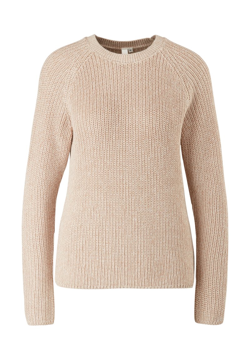 Damen Strickjacken | QS by s.Oliver Strickpullover beige melange/beige-meliert - SD86291 Damen Strickjacken | QS by s.Oliver Strickpullover beige melange/beige-meliert - SD86291