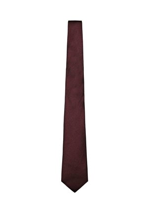 Tie - mottled bordeaux