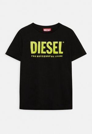 T-shirt con stampa - black