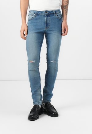 MR RED SUPERSTRETCH - Jeans slim fit - clear blue