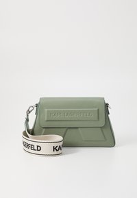 IKON WEBBING  - Taška s příčným popruhem - oil green