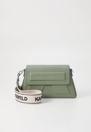 IKON WEBBING  - Skulderveske - oil green