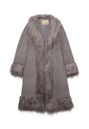 Superdry & Co, SUPERDRY LONG AFGHAN COAT.. - Wintermantel - cosmic blue