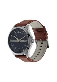 Armani Exchange Watch dunkelbraun/dark brown Zalando