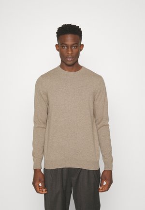 MAN O NECK - Strikkegenser - mink