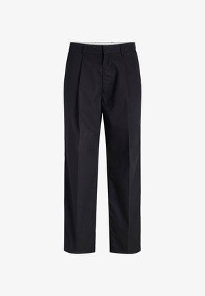 Jack & Jones, JPSTBILL ROE PLEATED CHINO - Bukser - black beauty
