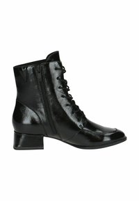 Caprice Botines con cordones - black naplak