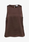 Blouse - seal brown