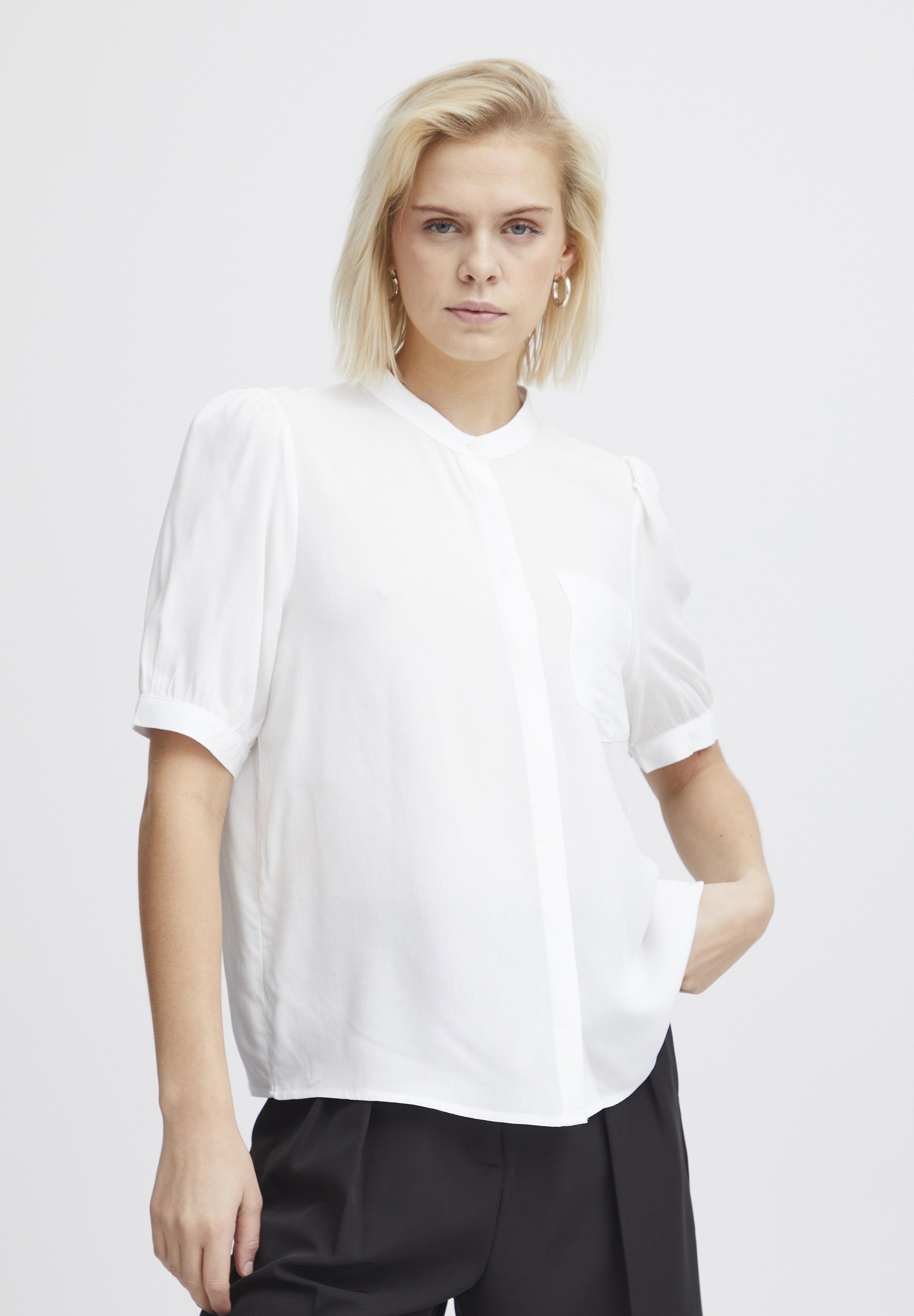 売れ筋商品|||イチ シャツ レディース トップス IHLINNO - Button-down blouse - cloud dancer イチ シャツ レディース トップス IHMain - Button-down blouse